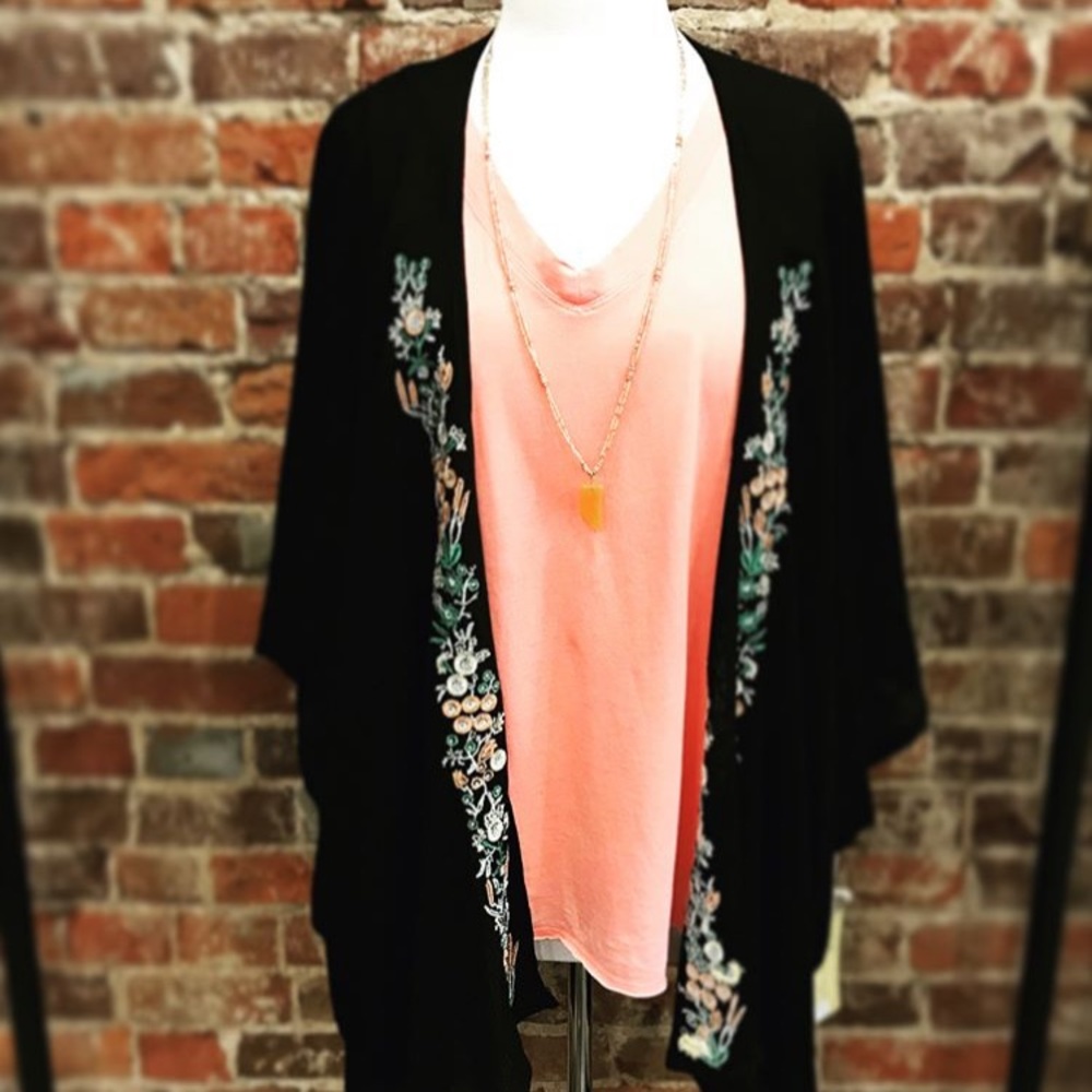 Embroidered Kimono